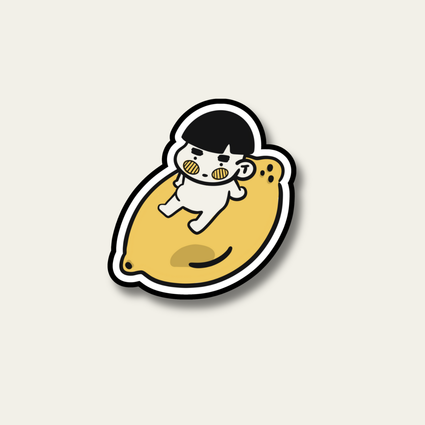 Lemon Bao Sticker