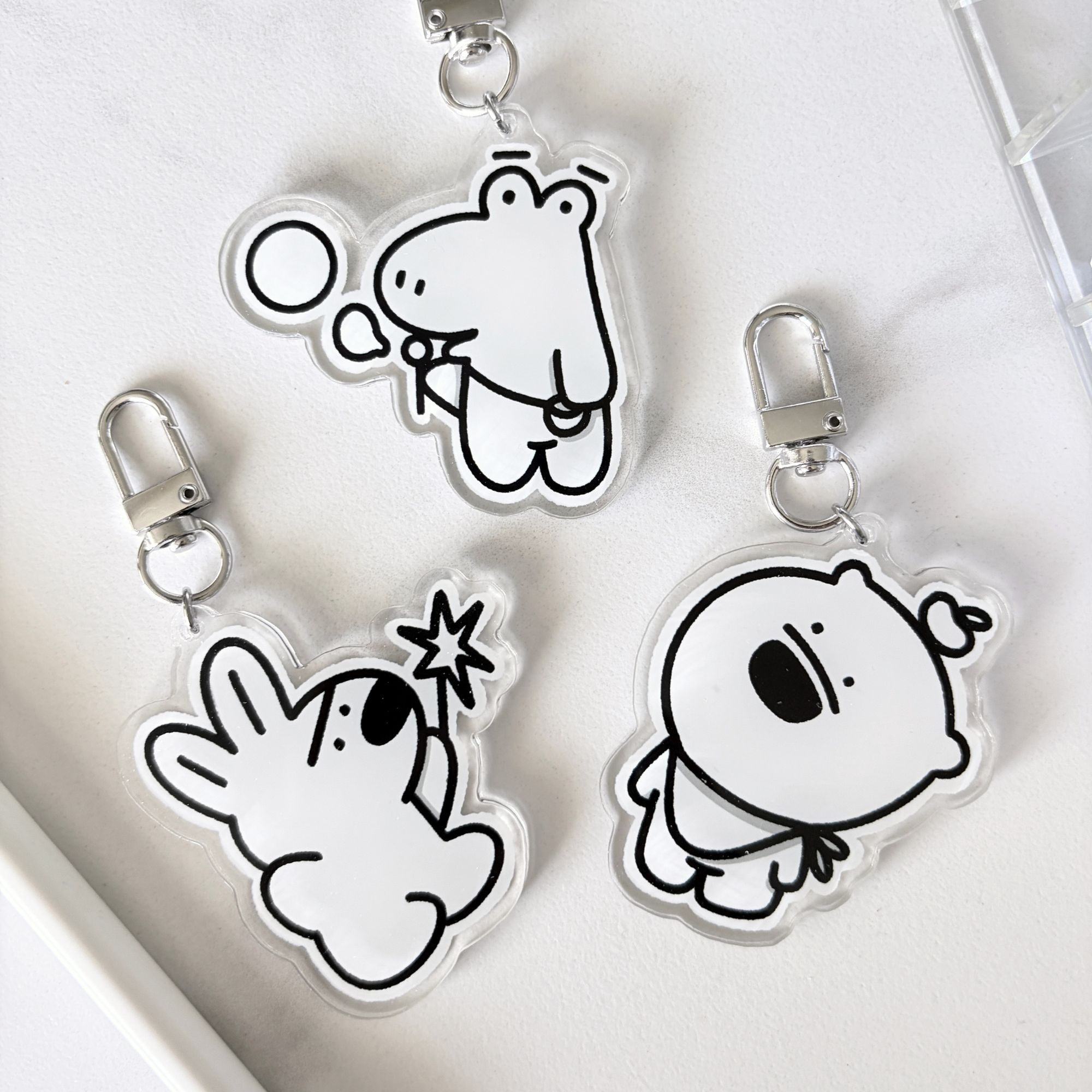 DABAO AND FRIENDS KEYCHAIN