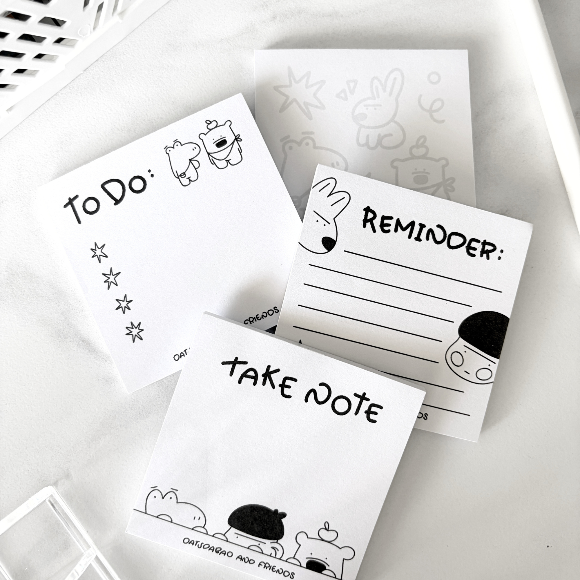 DABAO AND FRIENDS MEMO PADS