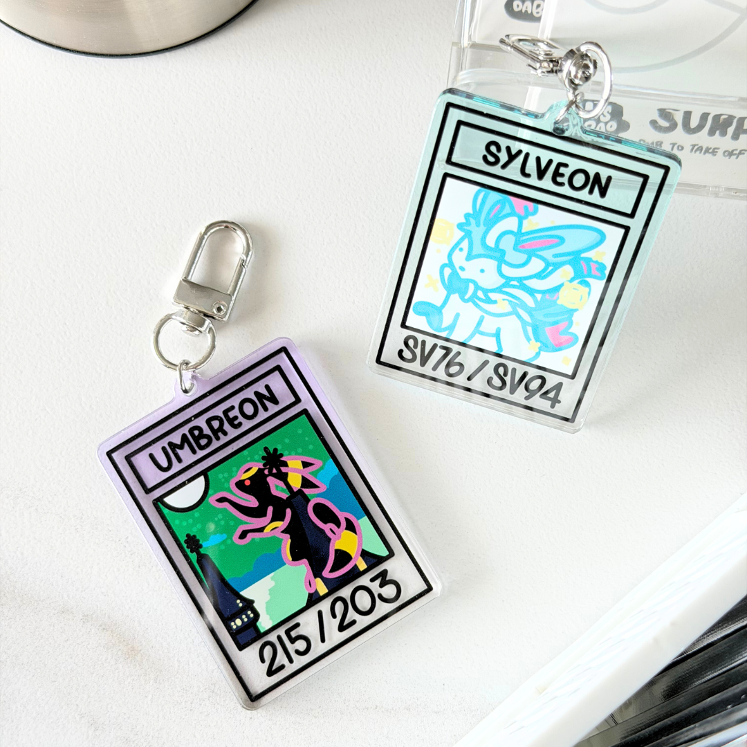 Bokémon TCG Acrylic Keychain