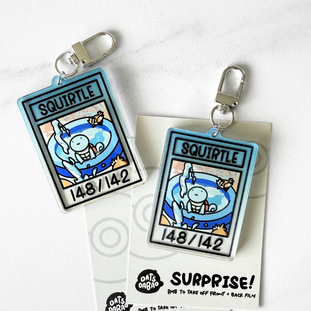 Bokémon TCG Acrylic Keychain - Gen 1