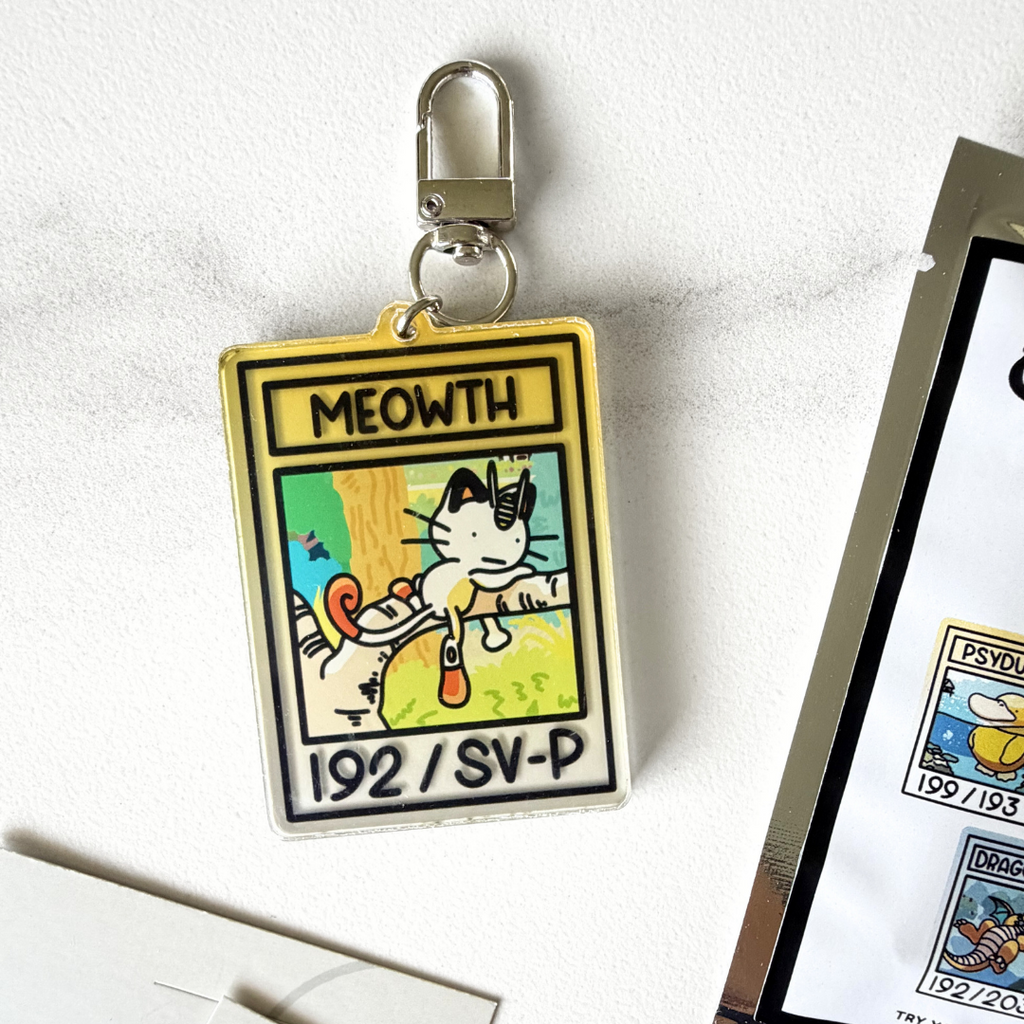 Bokémon TCG Acrylic Keychain - Gen 1