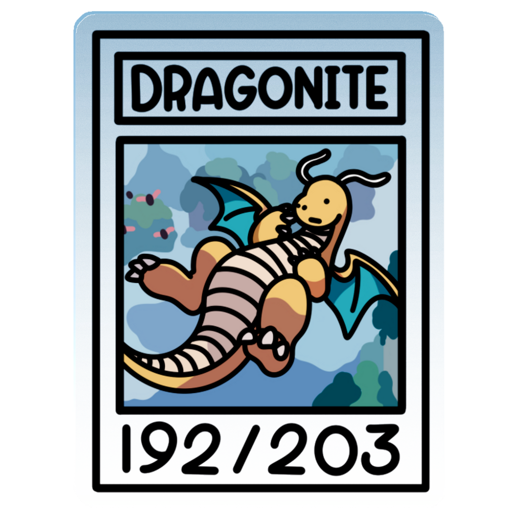 Bokémon TCG Acrylic Keychain - Gen 1