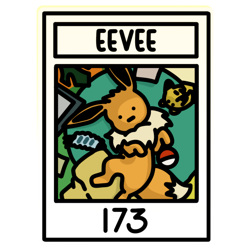 Bokémon TCG Acrylic Keychain - Fan Fave Series