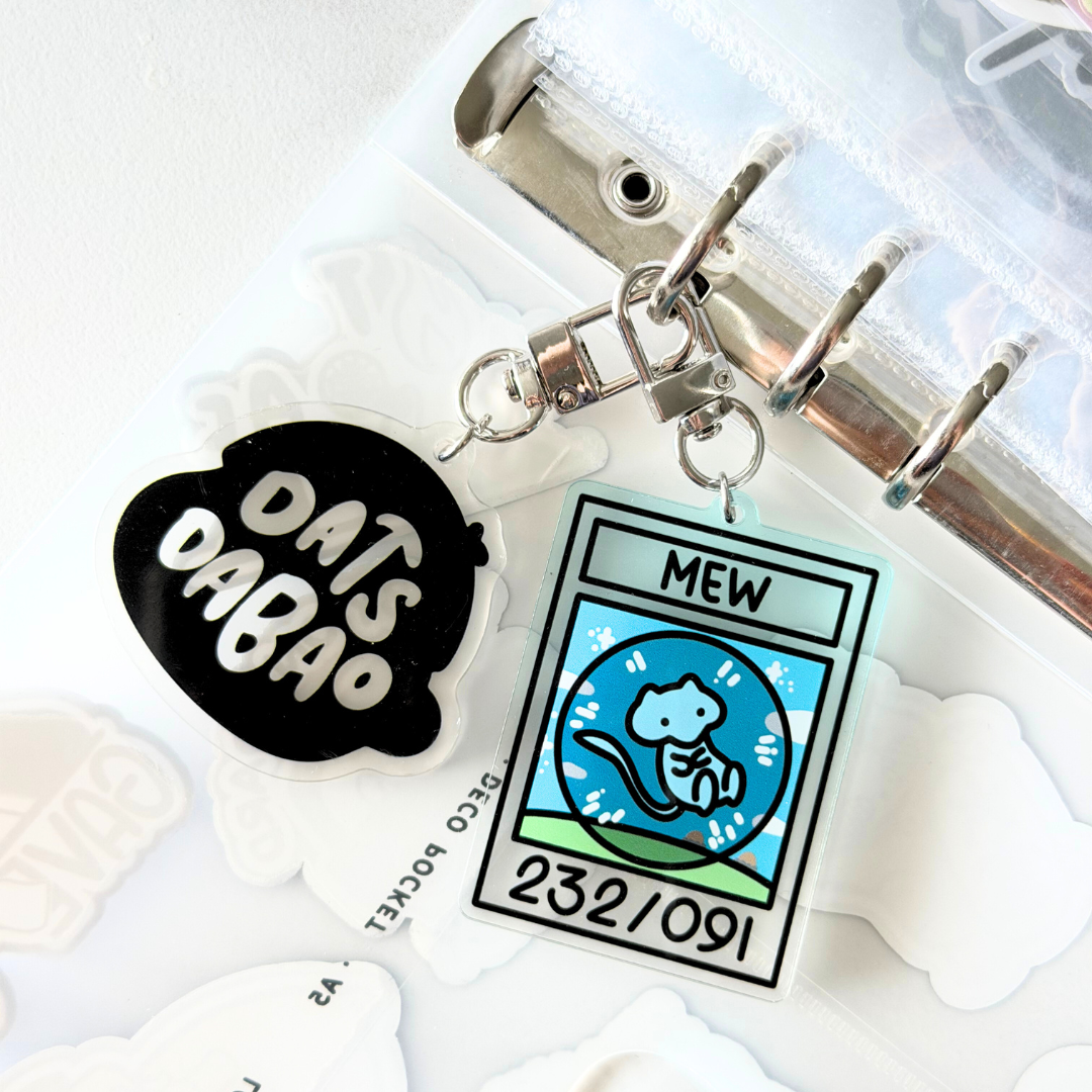 Bokémon TCG Acrylic Keychain