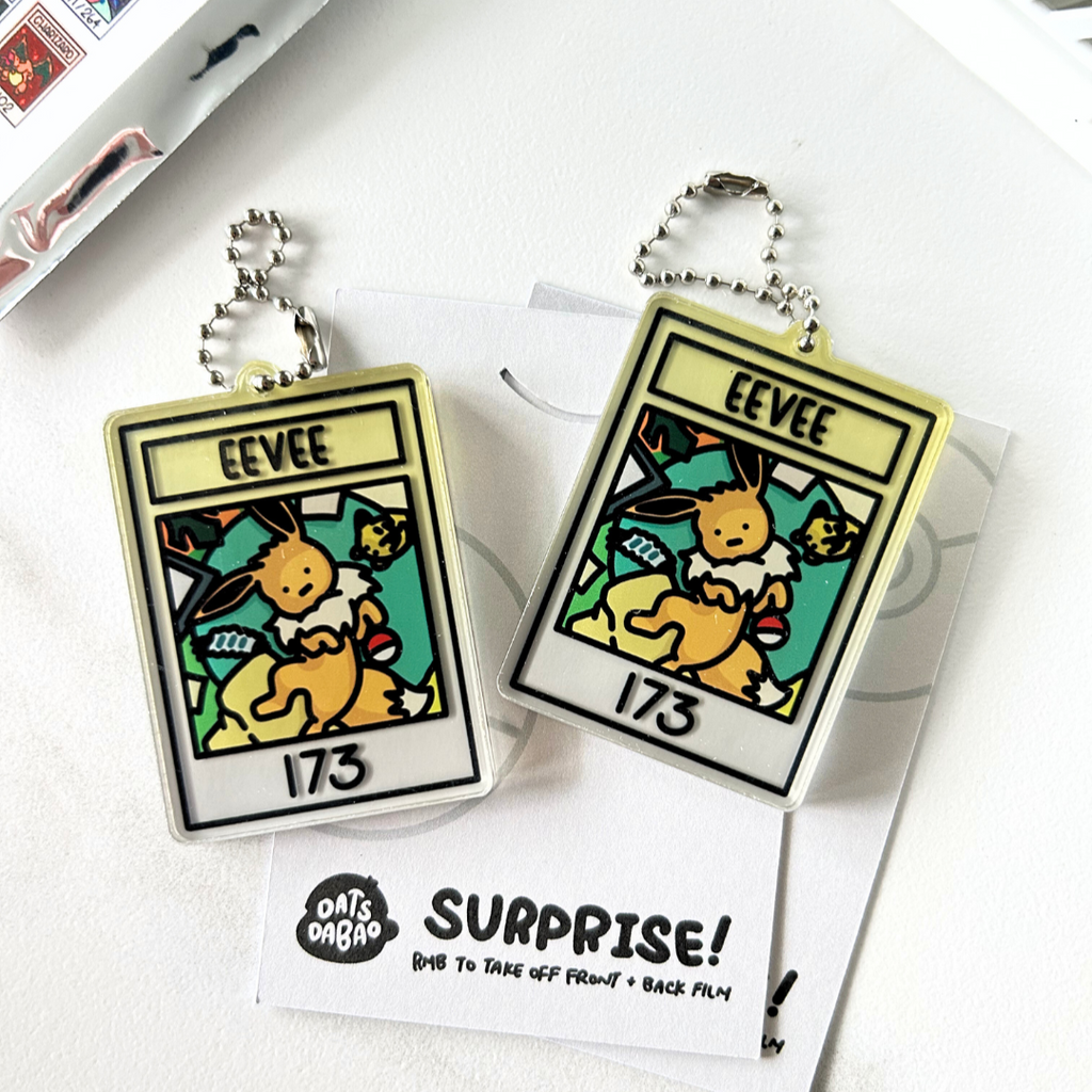 Bokémon TCG Acrylic Keychain