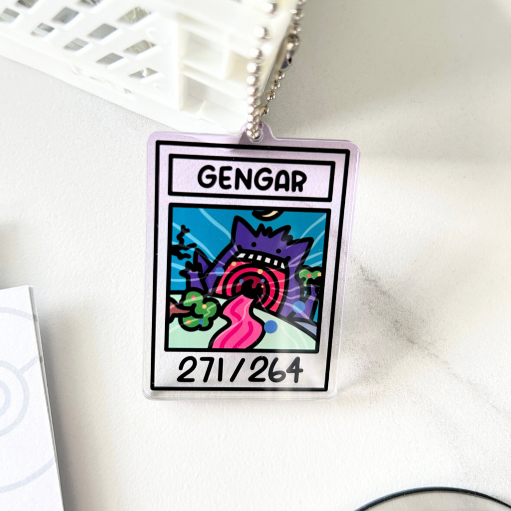 Bokémon TCG Acrylic Keychain