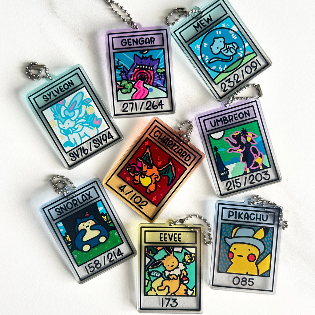 Bokémon TCG Acrylic Keychain
