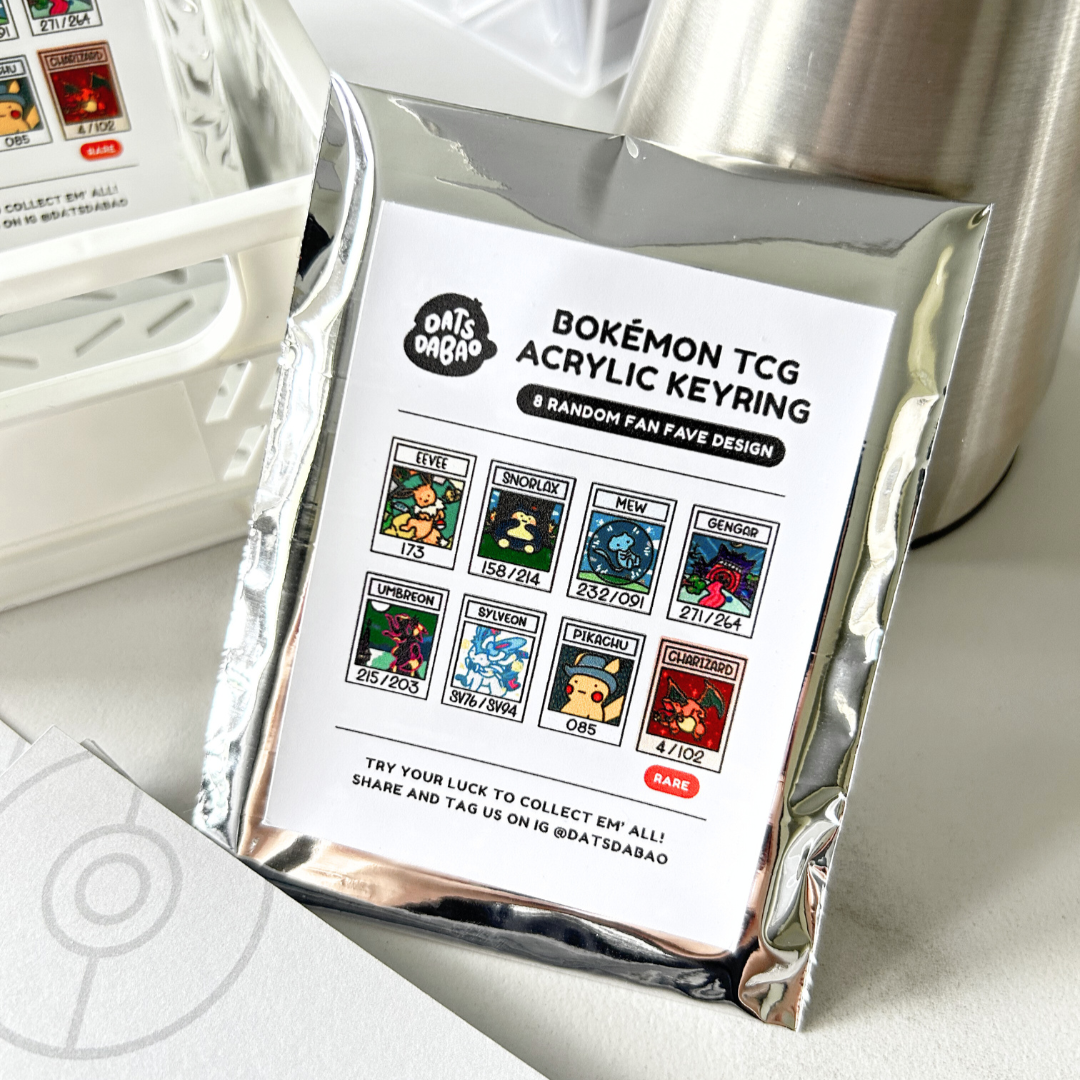 Bokémon TCG Acrylic Keychain