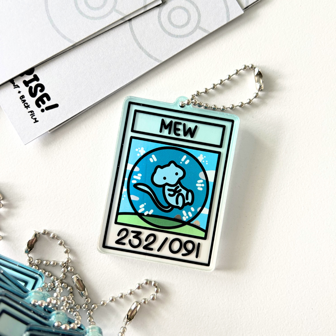 Bokémon TCG Acrylic Keychain