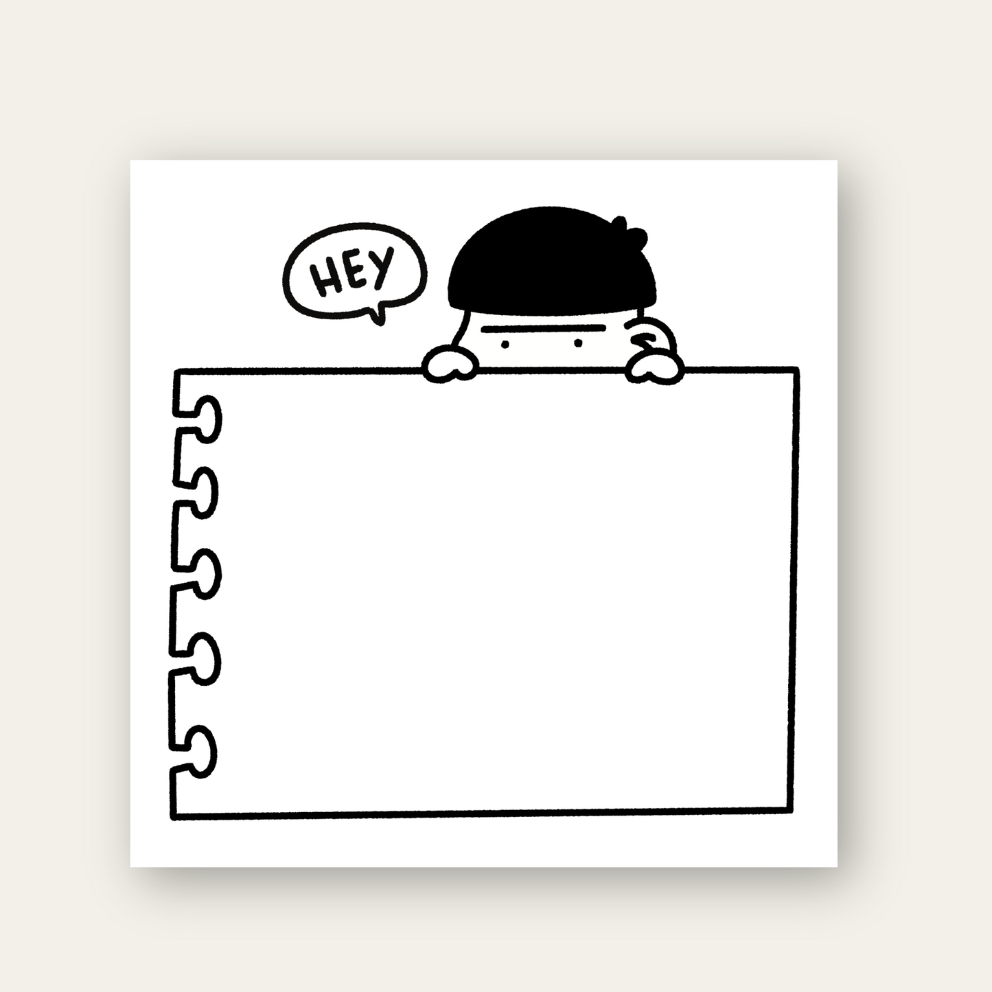Hey Dabao Memo Pad