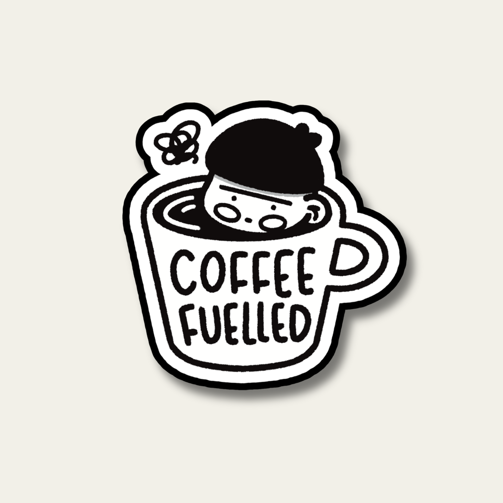 Coffee Fuelled Sticker