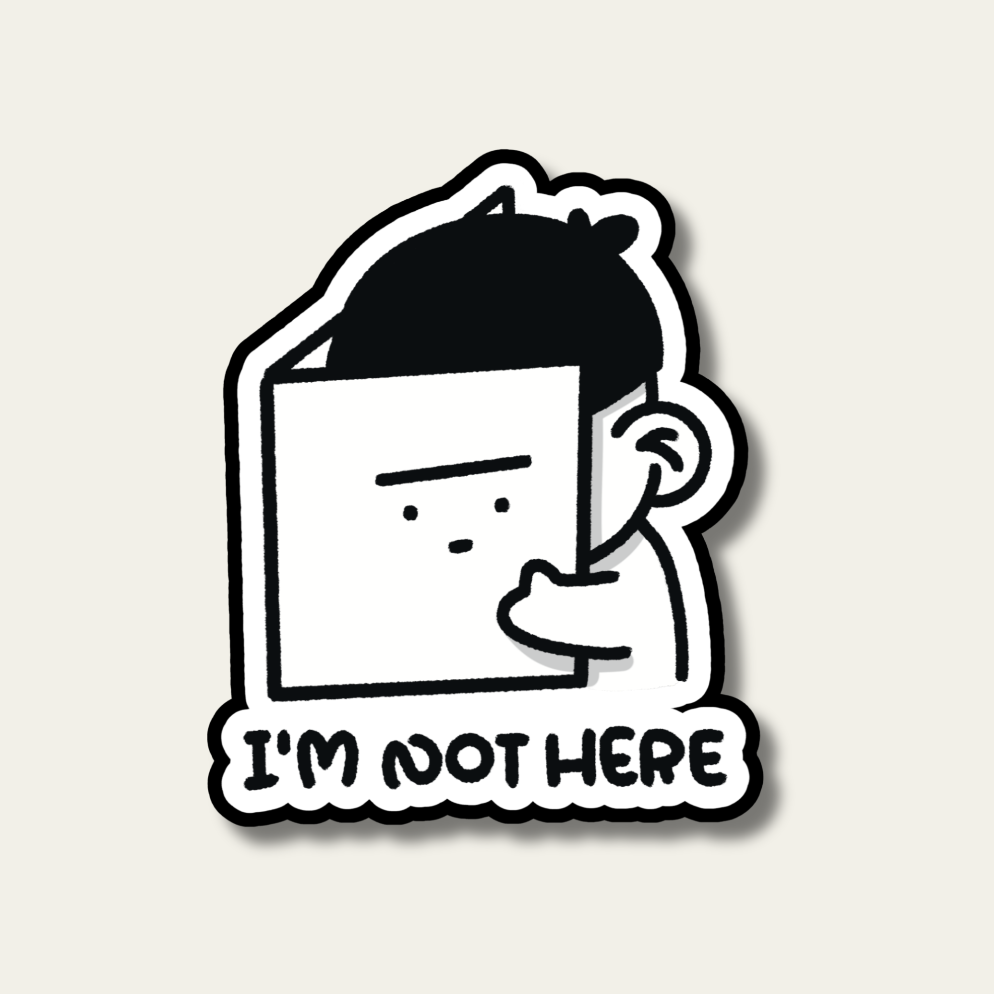 Shy Bao Sticker