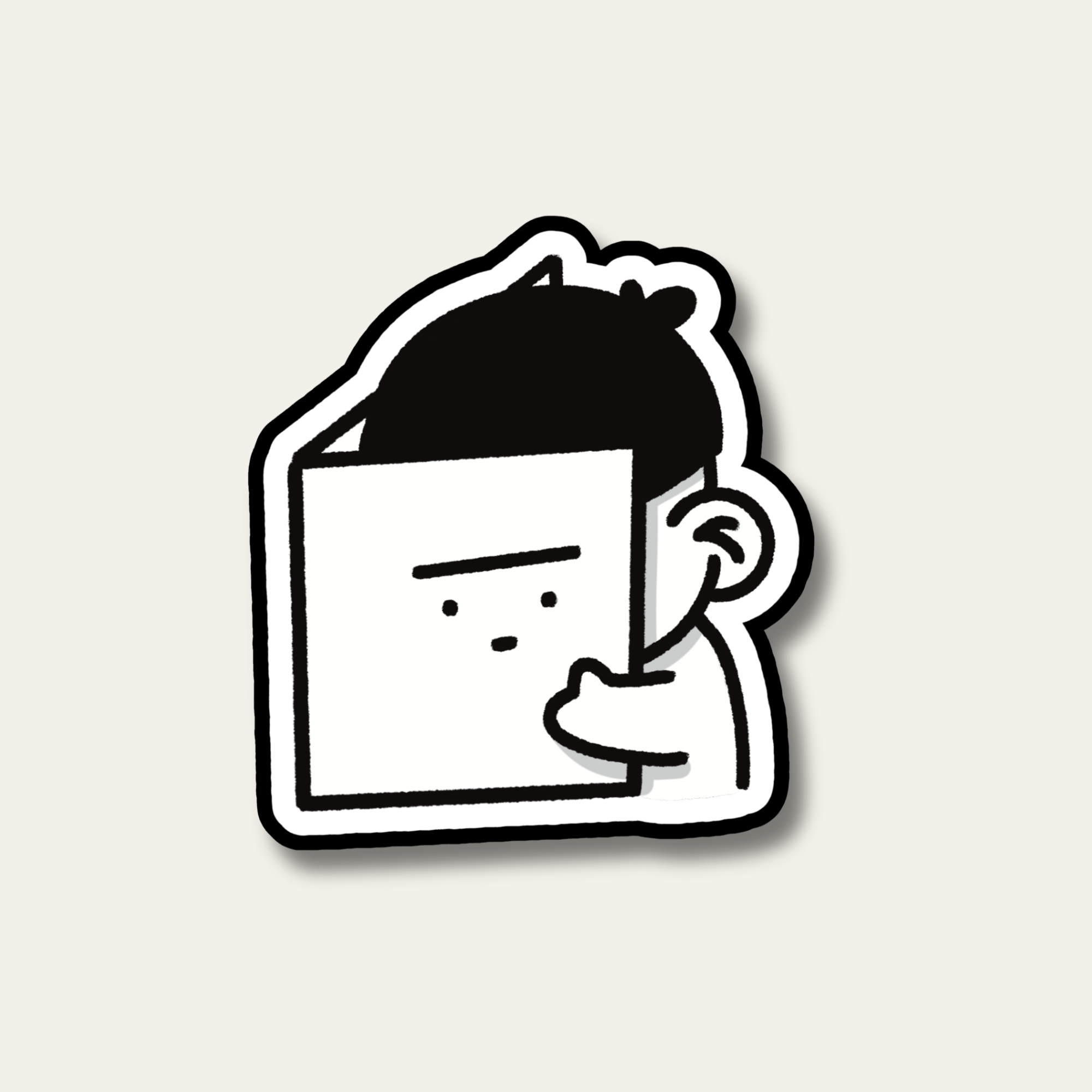 Shy Bao Sticker