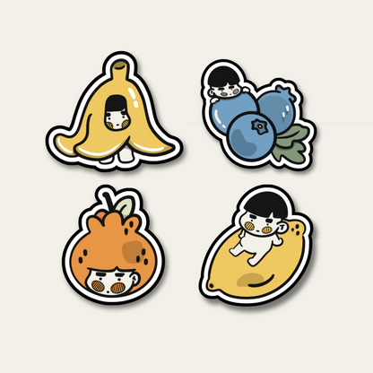 Fruit Bao Sticker Pack