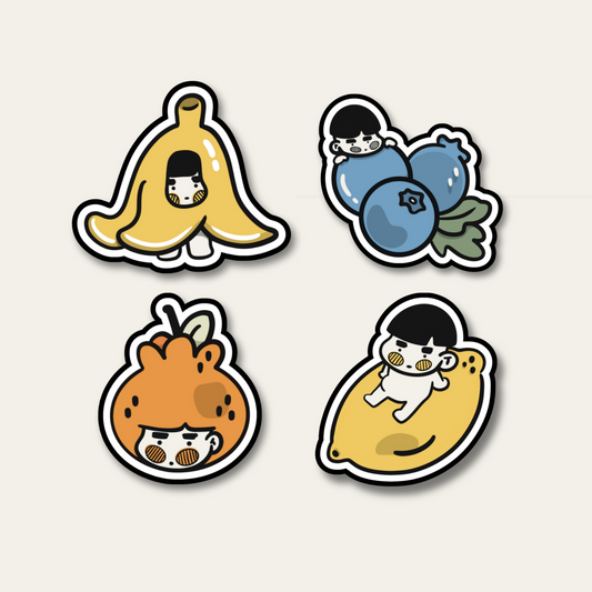 Fruit Bao Sticker Pack
