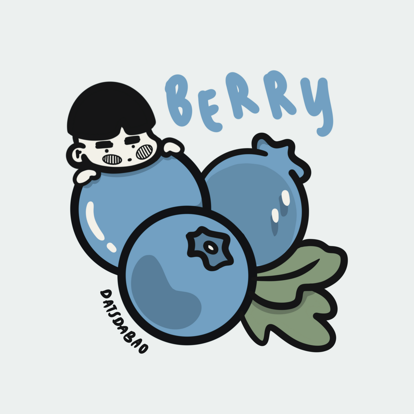 Bao Berry Sticker