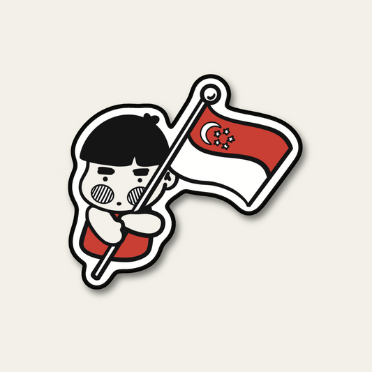 Singapore Flag Sticker