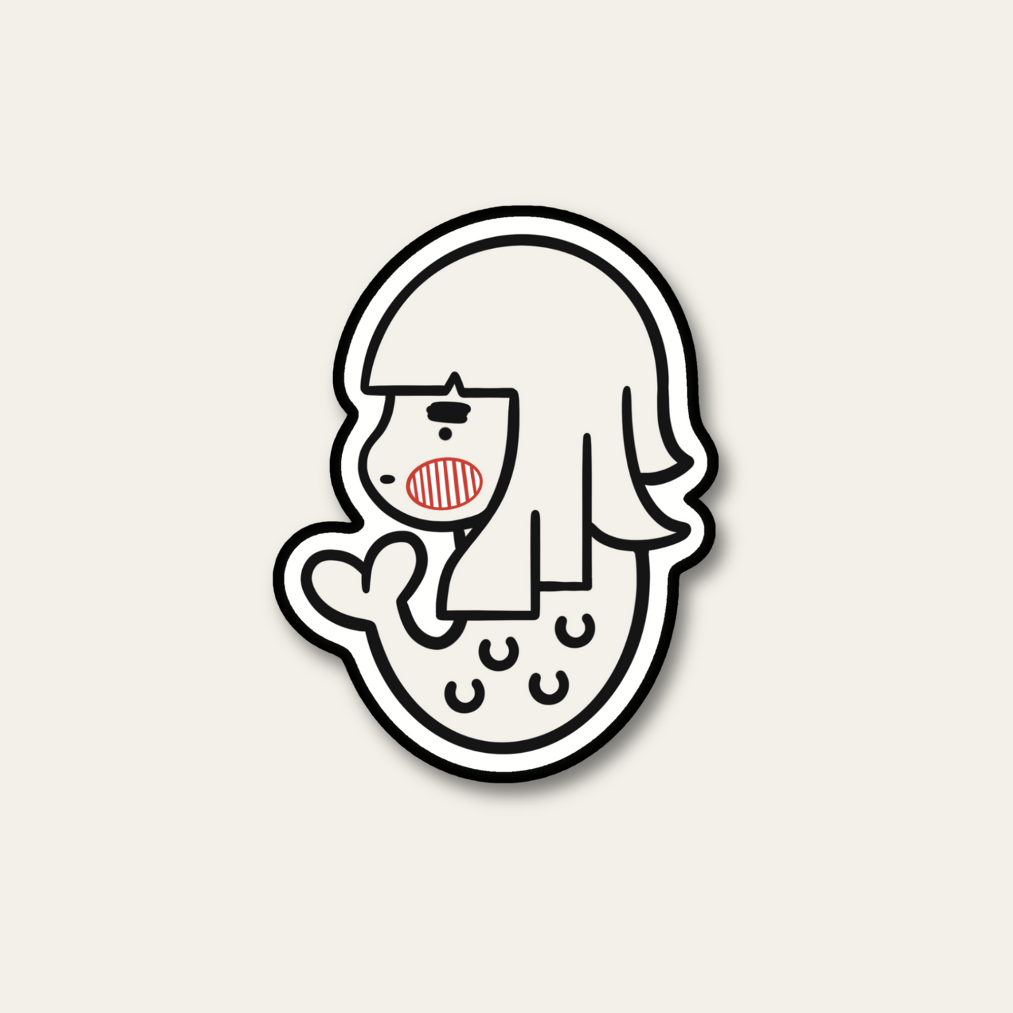 Merlion Sticker