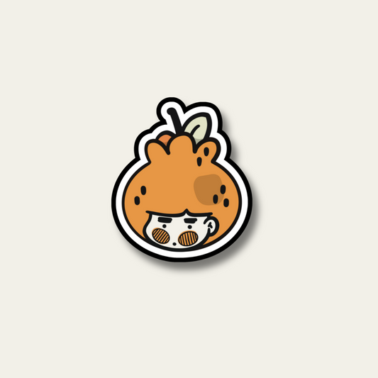 Orange Bao Sticker
