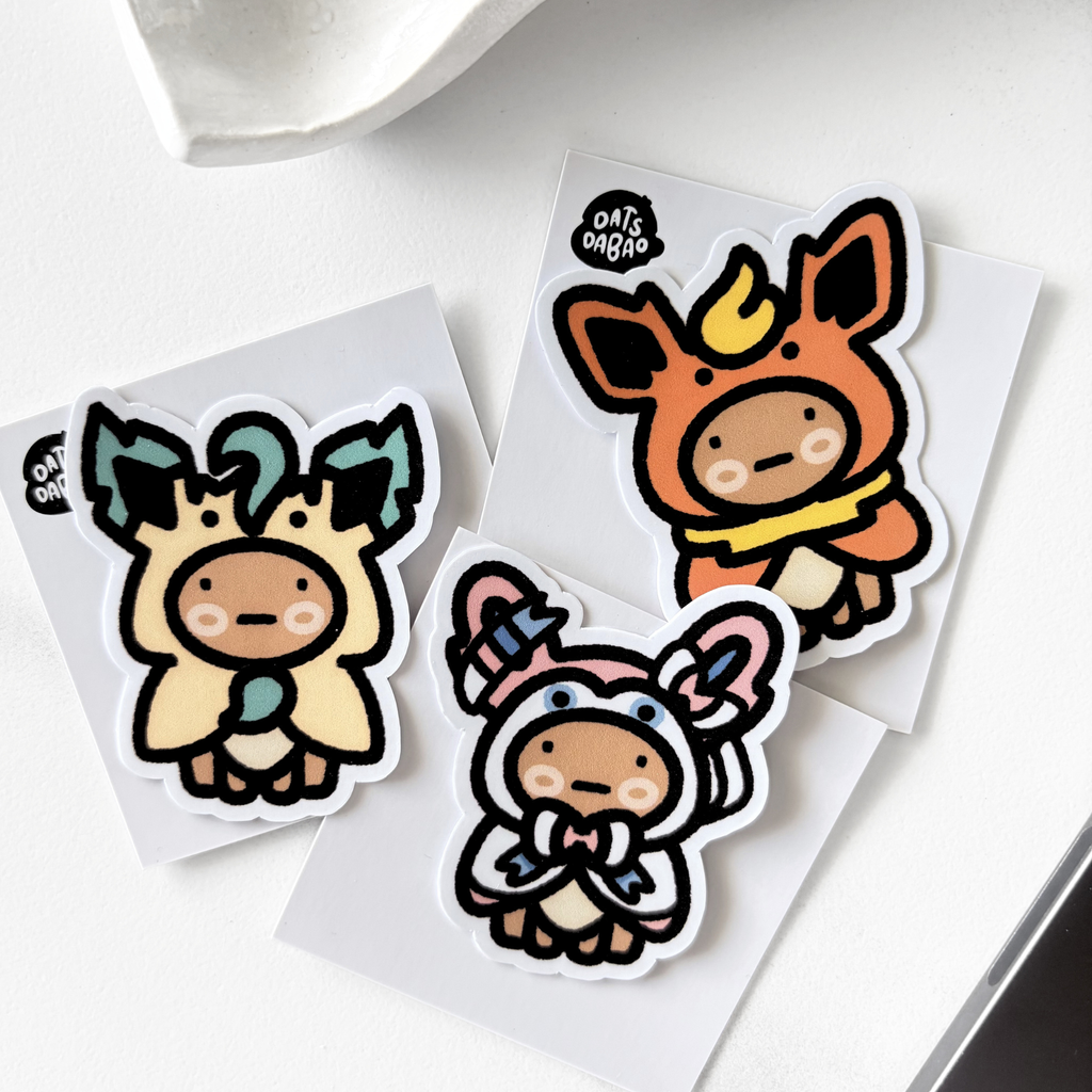 Poncho Wearing Eevee Set