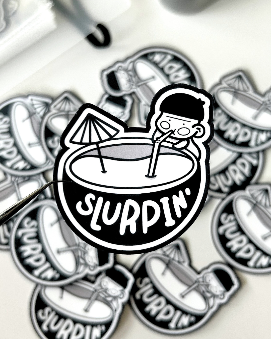 Slurpin' Bao Sticker