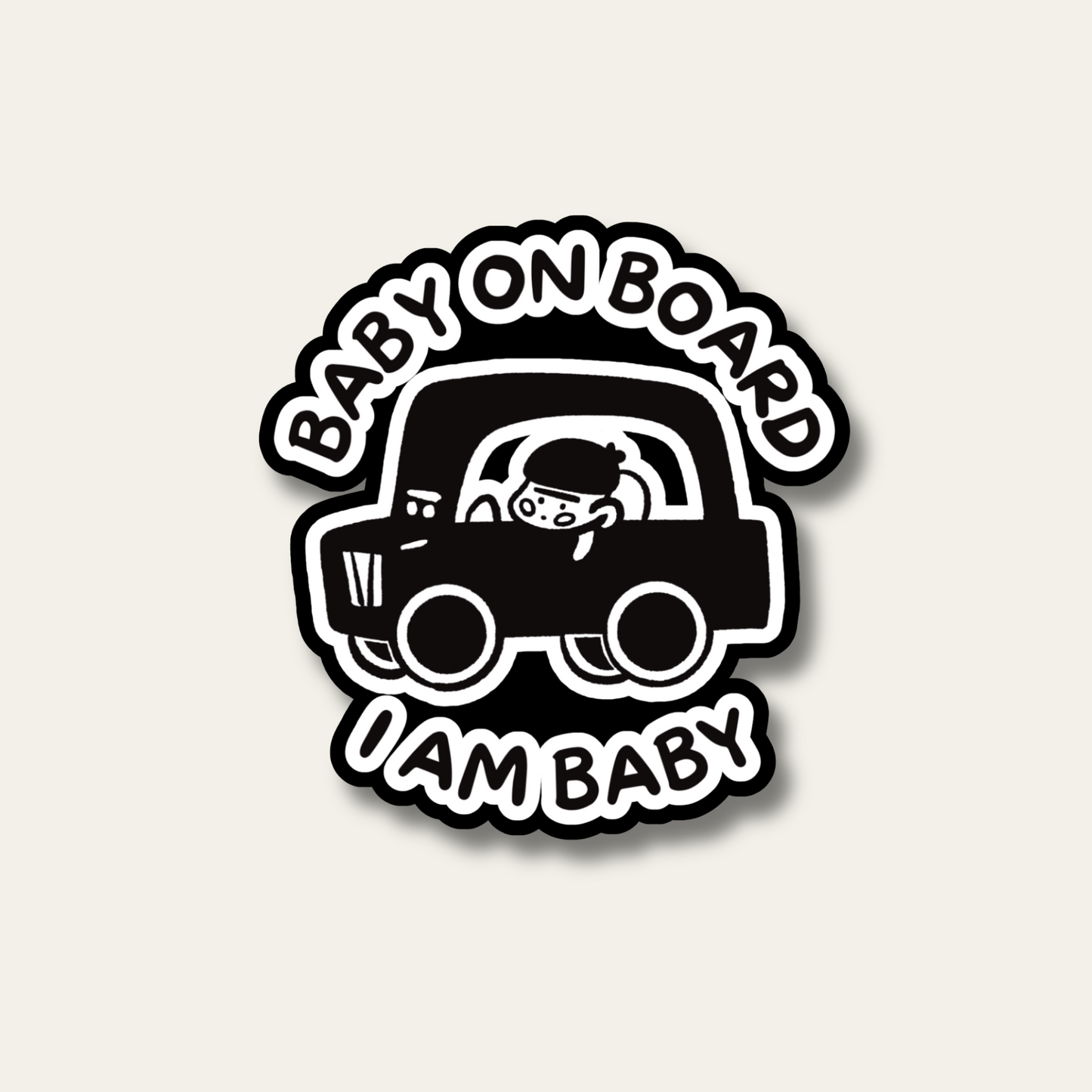 Baby On Board Sticker