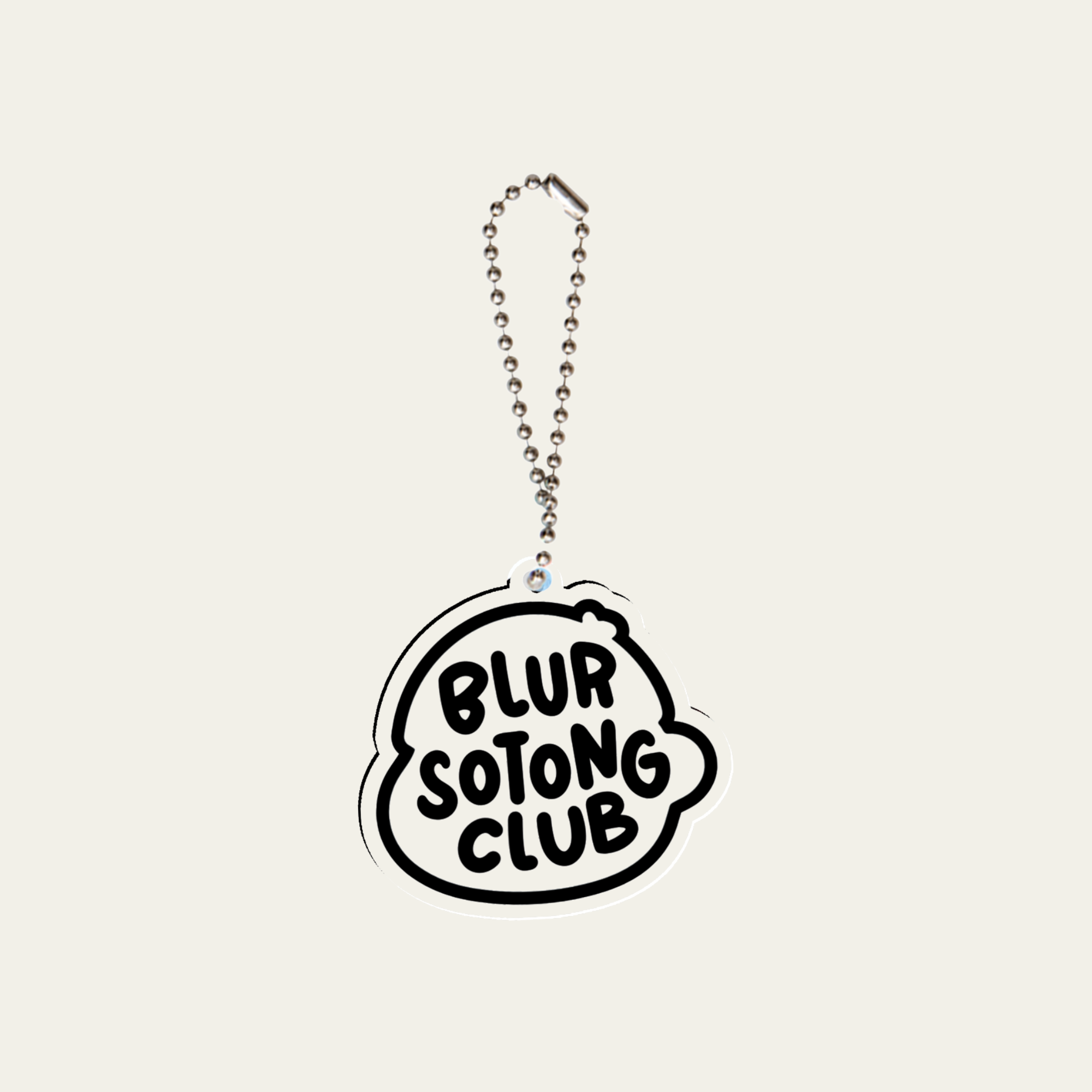 Blur Sotong Club Keyring