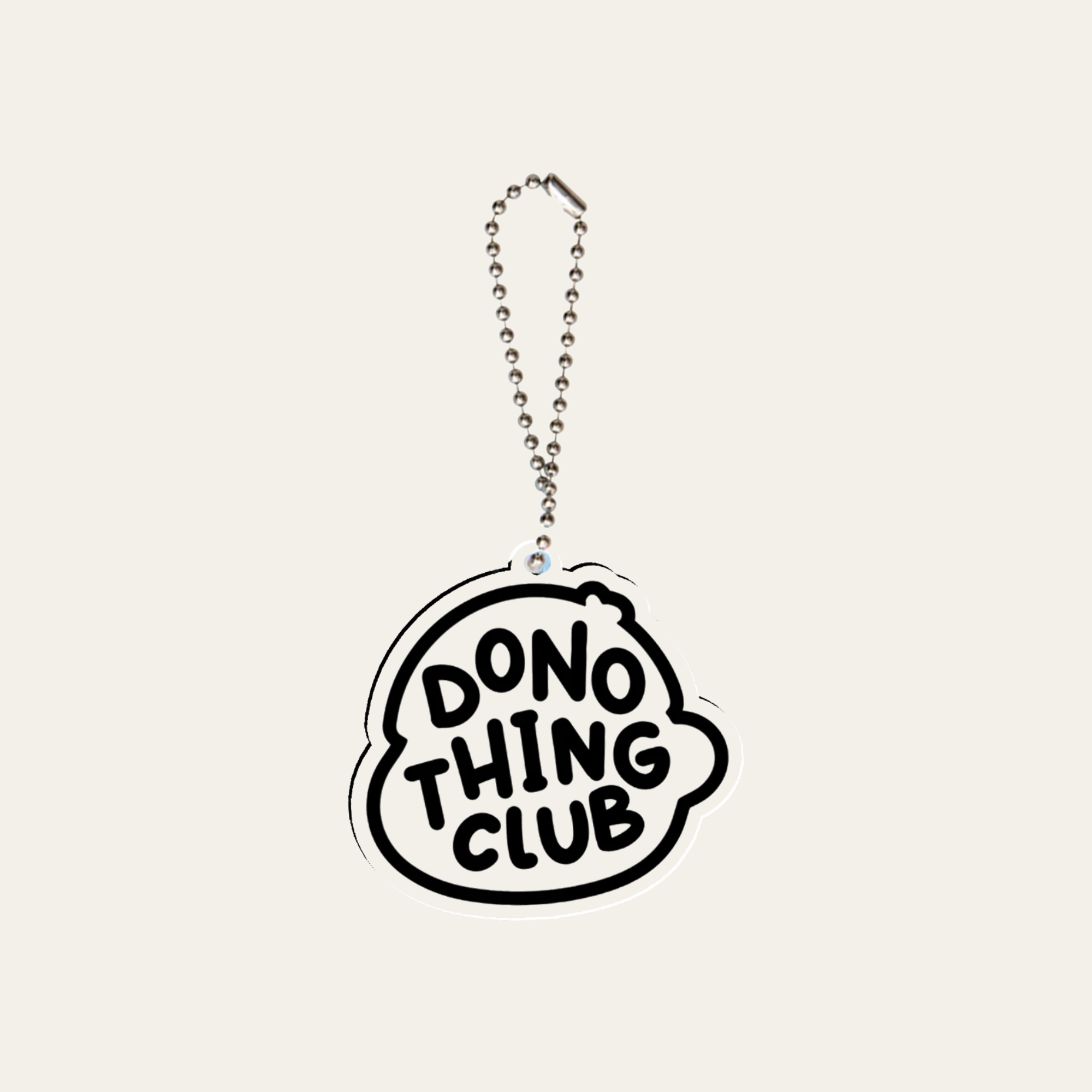 Do Nothing Club Keyring