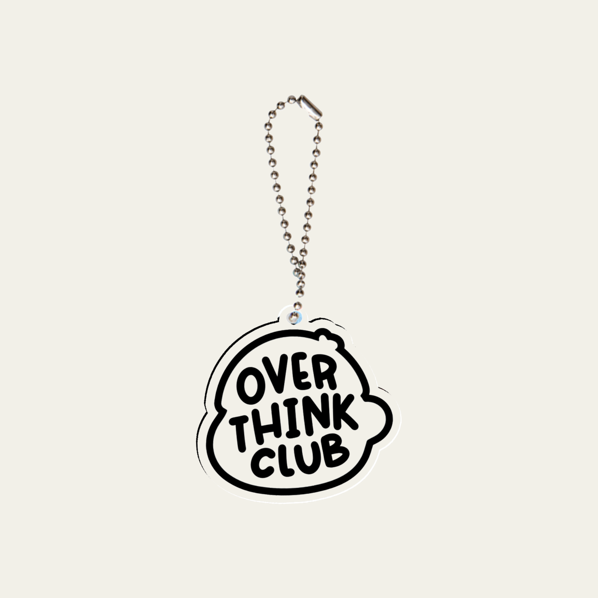 Over Think Club Keyring