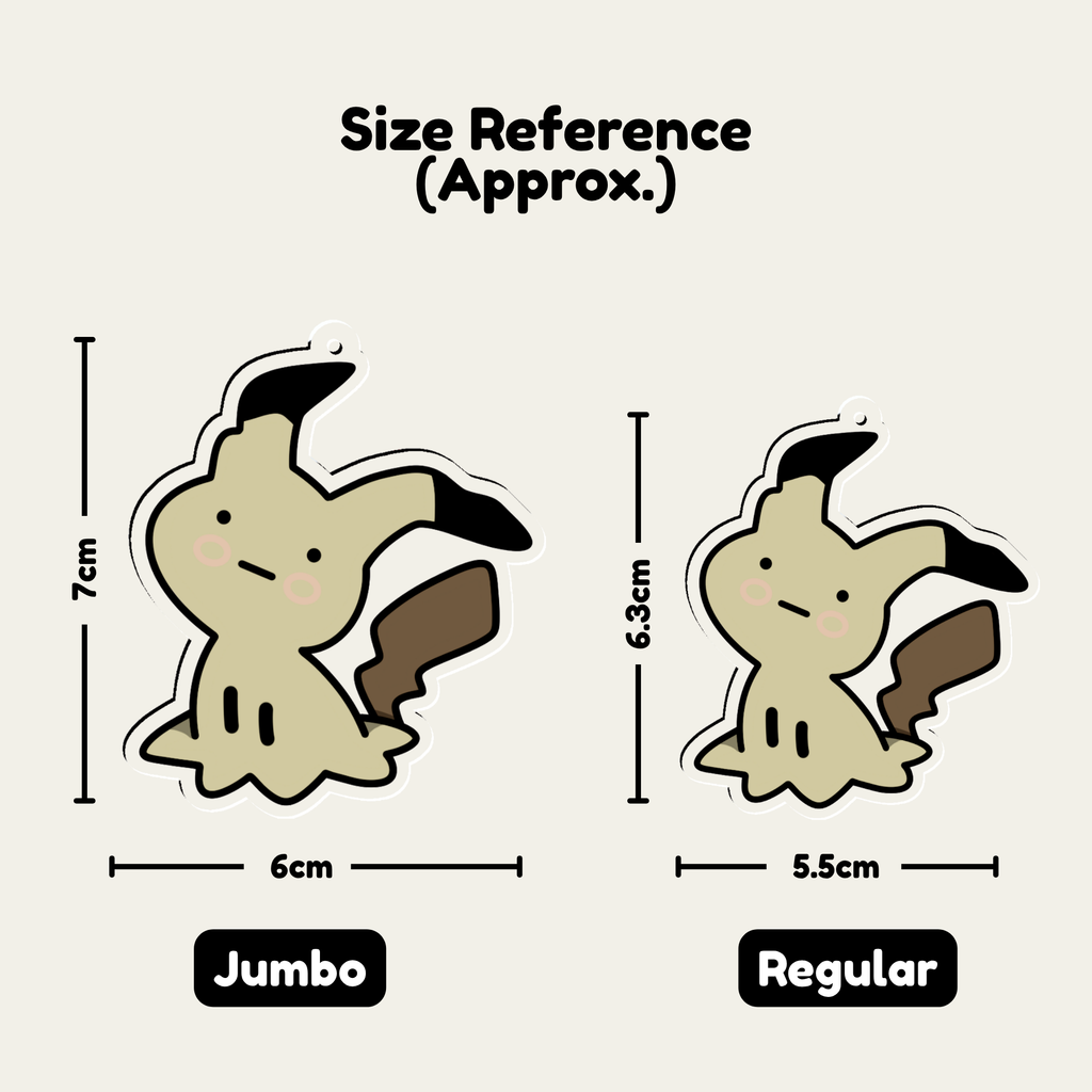 Mimikyu Keychain