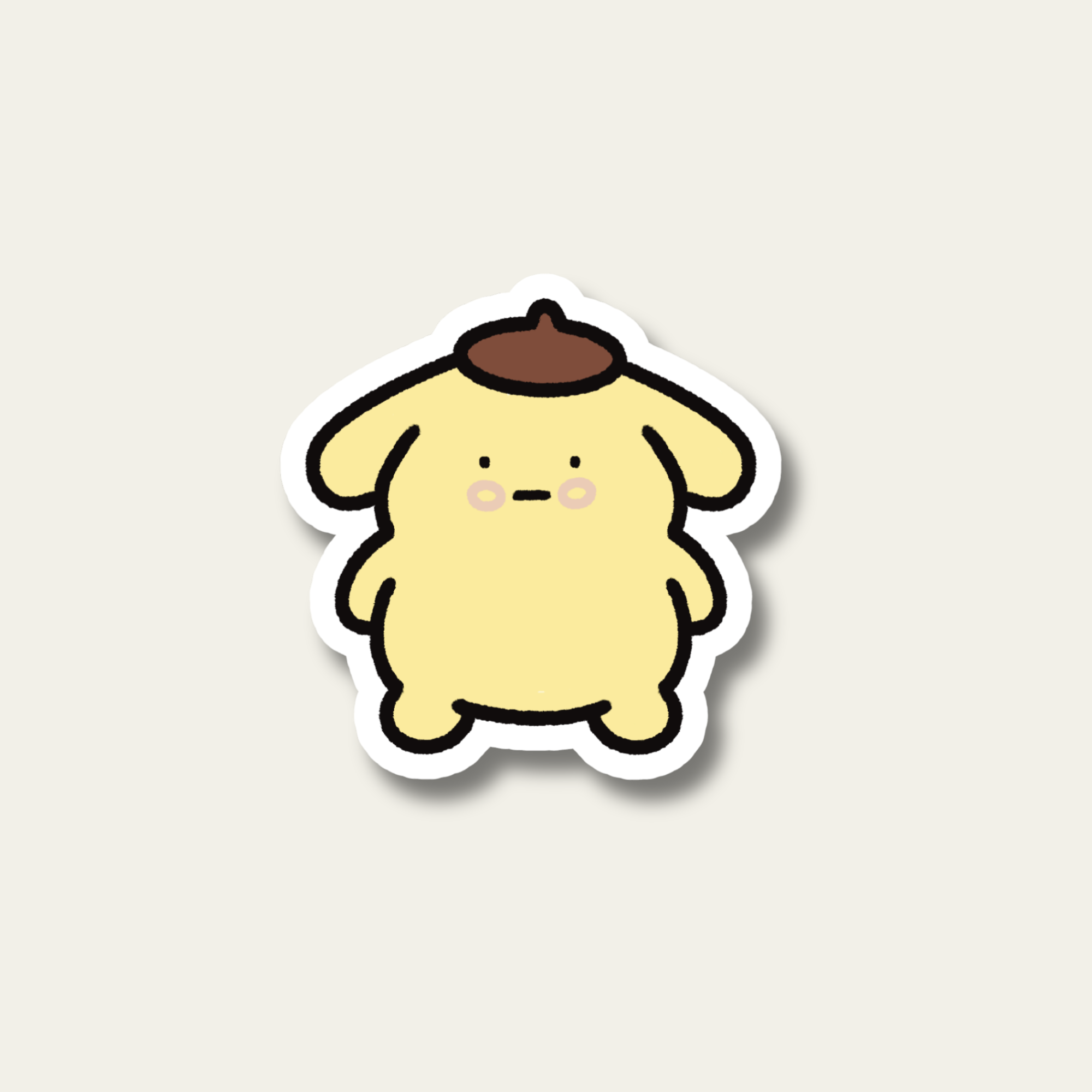 Pompompurin Sticker