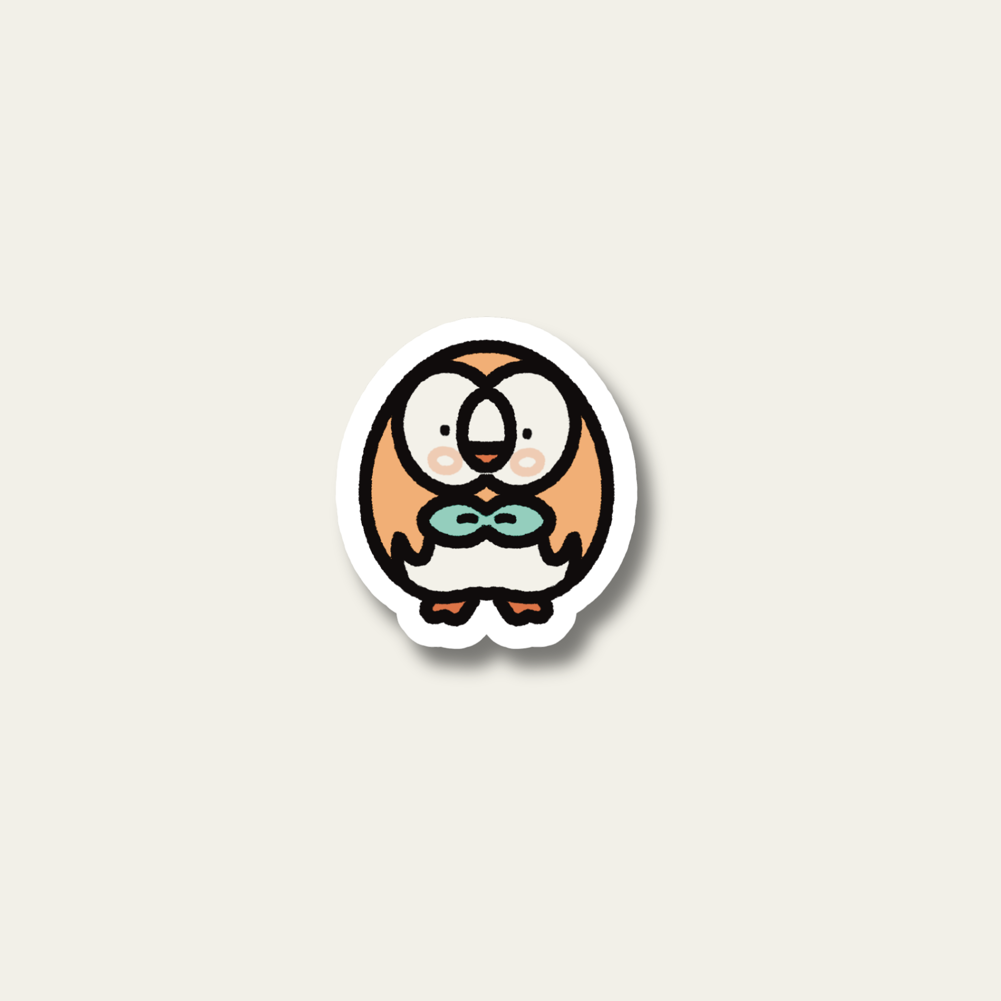 Rowlet Sticker