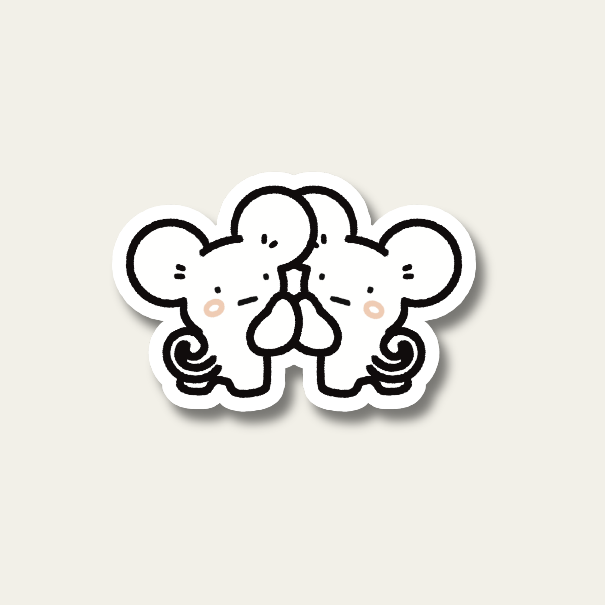 Tandemus Sticker