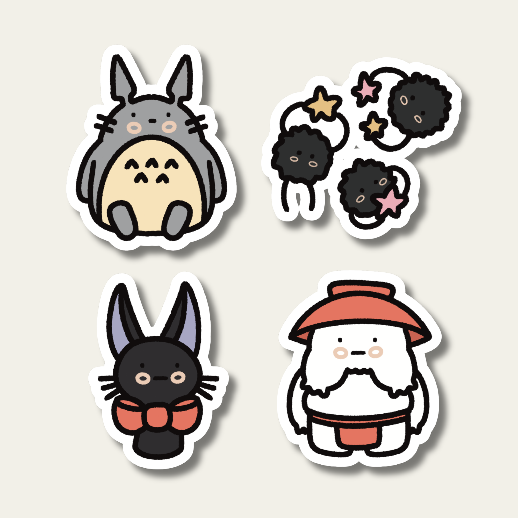 Studio Ghibli Sticker Set