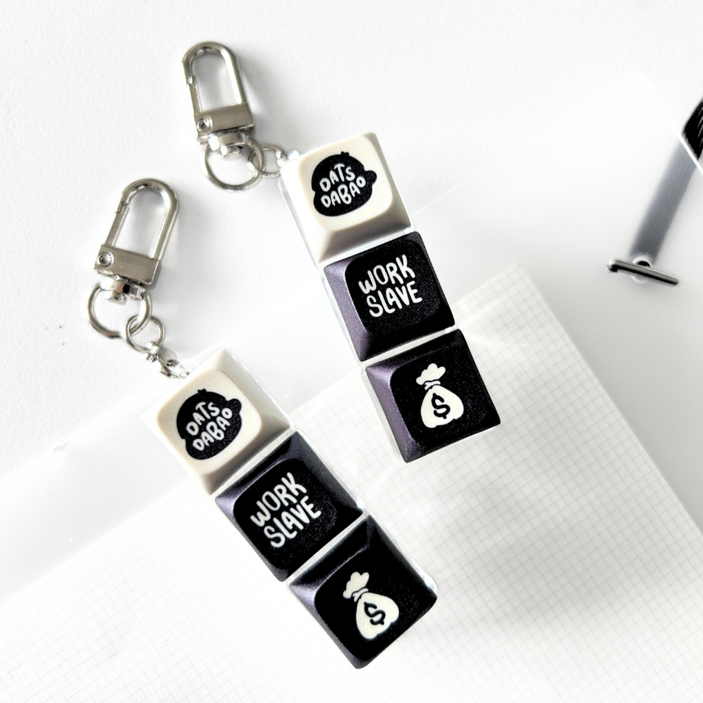Workslave Clicky Keycap Keychain
