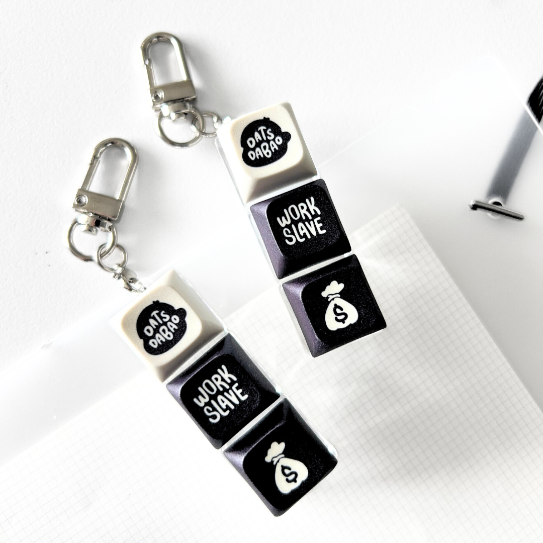 Workslave Clicky Keycap Keychain