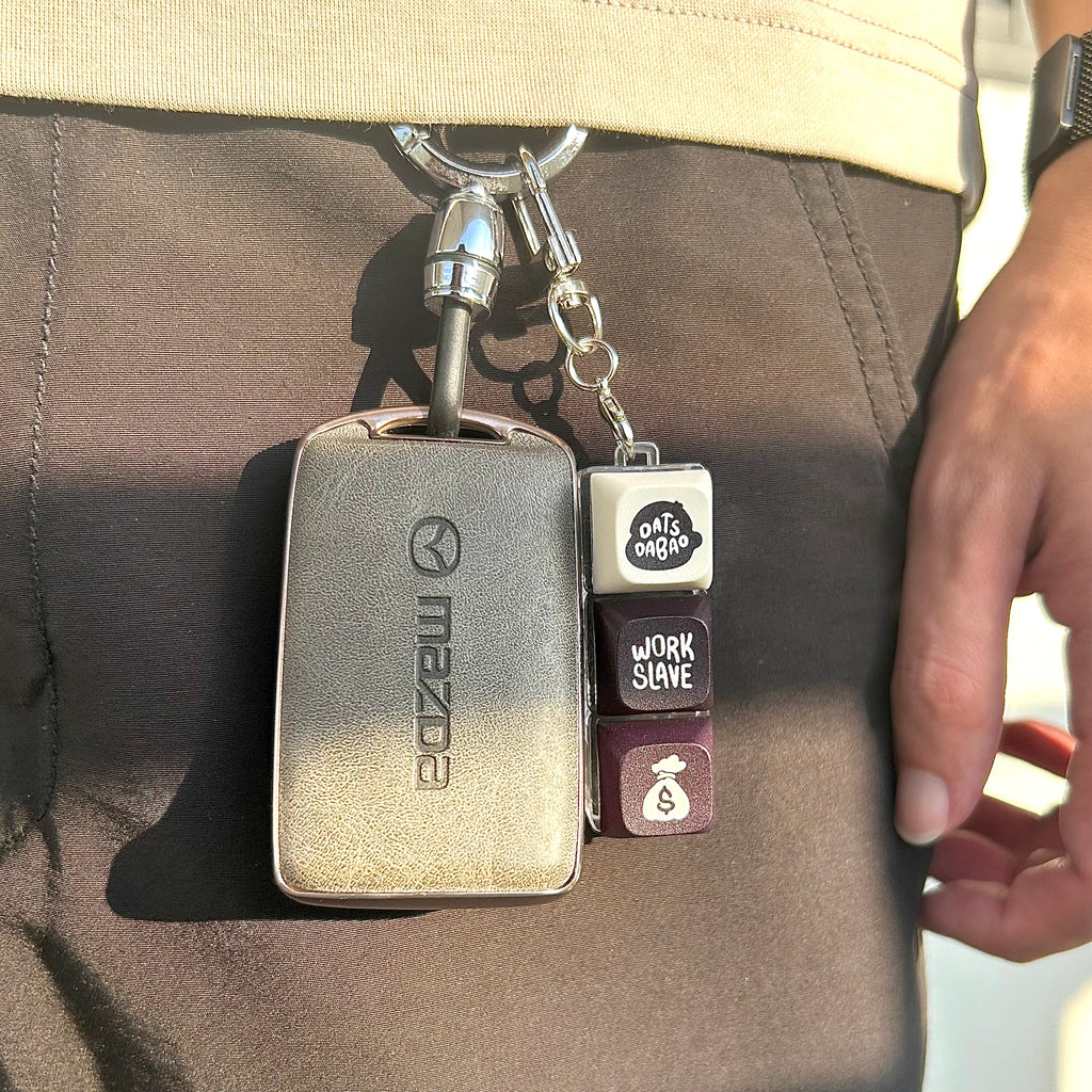 Workslave Clicky Keycap Keychain